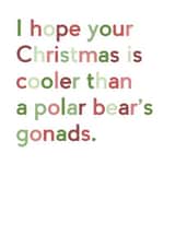 rude funny Christmas Card 7778 created by JosieOnTheRun