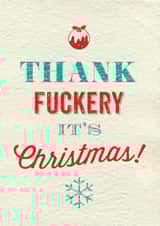 Xmas Festive Christmas Card 34487 created by Brainbox Candy