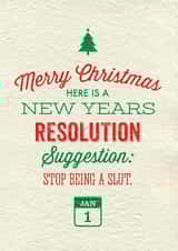 Adult Merry Christmas Card 34488 created by Brainbox Candy