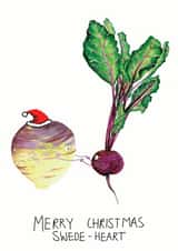 beetroot christmas Christmas Card 32979 created by Harriet Popham