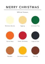 christmas colours Card 31891 created by Simple Sheep Design