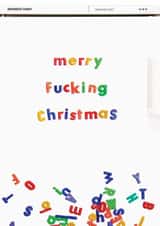 Merry fucking Christmas Card 34490 created by Brainbox Candy