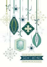 season greetings Christmas Card 11998 created by Gill Eggleston