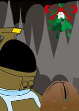 Christmas alien Card 34608 created by Colin Davies