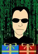 Christmas Matrix Card 34612 created by Colin Davies