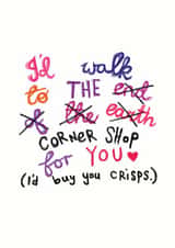 love friends Valentines Day Card 34622 created by dorothea rogers