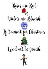 jewish hannaka Christmas Card 32012 created by Dirty Designs