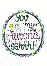 favouriteperson love Card 34655 created by Megg Hems