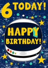 Male 6 Birthday Card 9938 created by Alex Dato