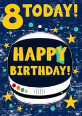Male Space Birthday Card 9939 created by Alex Dato