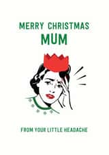 card mum Christmas Card 7860 created by Papergravy