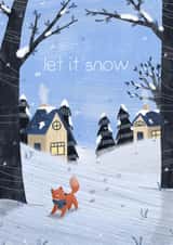 it let Christmas Card 1224 created by Megan Higgins