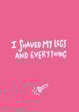 Shaved created by Emily Strefford-Johnson