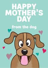 dog pet Mothers Day Card 29630 created by HC Illustrations