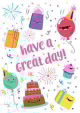 congratulation eid Birthday Card 26643 created by Ink & Ocean