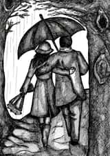 couple anniversary Card 35155 created by Rebecca Sørensen