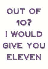 Stranger Things Pun Valentine's Day Card created by Sweetlove Press