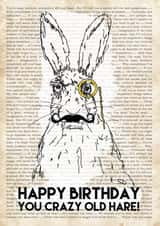 old alice Birthday Card 12497 created by Bobby Sazzler