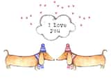 love romance Valentines Day Card 35489 created by Mary's House Designs