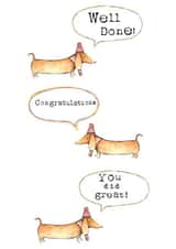 Male Female Congratulations Card 12519 created by Mary's House Designs