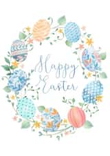 eggs happy Easter Card 12462 created by Victoria Nelson