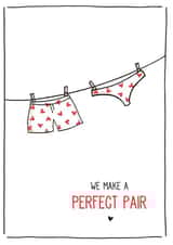 cheeky perfect Valentines Day Card 35458 created by Cloud 9 Design