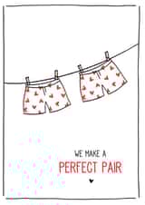 cheeky gay Valentines Day Card 35459 created by Cloud 9 Design