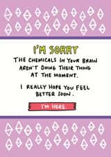 Brain Chemicals Mental Health Card created by Angela Chick