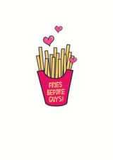 fries before Valentines Day Card 33362 created by Sarah Hurley
