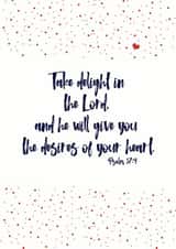 Christian bible Valentines Day Card 35000 created by Philippa H