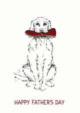 male dog Father's Day Card 12542 created by Richard Marsh Art