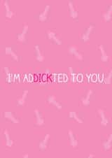 willy penis Valentines Day Card 28455 created by The Card Compony