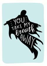 dementor funny Anniversary Card 10848 created by Nutmeg and Arlo