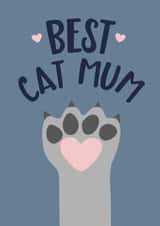 cat kitty Mothers Day Card 3845 created by Wink Design - Michelle Roberts