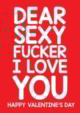 BOYFRIEND GIRLFRIEND Valentines Day Card 8552 created by Thirty Mussels