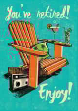 Enjoy relax Retirement Card 2301 created by Rocket68