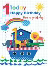 1 ark Birthday Card 12662 created by TillieMint
