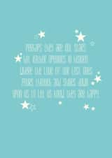 stars grief Sympathy Card 8491 created by Kirsty Alexander