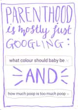 New baby Baby shower Card 35890 created by PandaBlueCreations