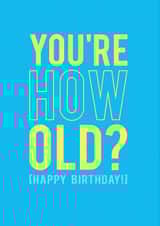 sarcasm age Card 30941 created by Kirsty Alexander