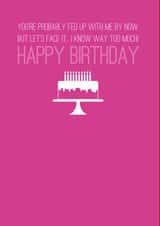 birthday cake Card 30944 created by Kirsty Alexander