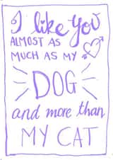 Valentine Valentines day Card 35892 created by PandaBlueCreations