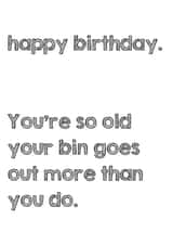 age old Birthday Card 8003 created by Little Stars Prints