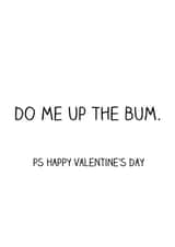 gay anal Valentines Day Card 4971 created by Offhand Cards