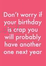 crap funny Birthday Card 12789 created by OBJECTABLES