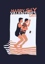 gay valentines Card 24487 created by Jordan Williams