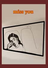 miss you Card 36077 created by Myrtle Munday