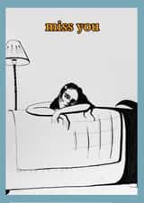 miss you Card 36081 created by Myrtle Munday