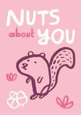 Love NutsAboutYou Valentines Day Card 10993 created by Lisa Greener