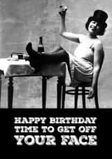 adult celebrate Birthday Card 8469 created by Alice Barrell